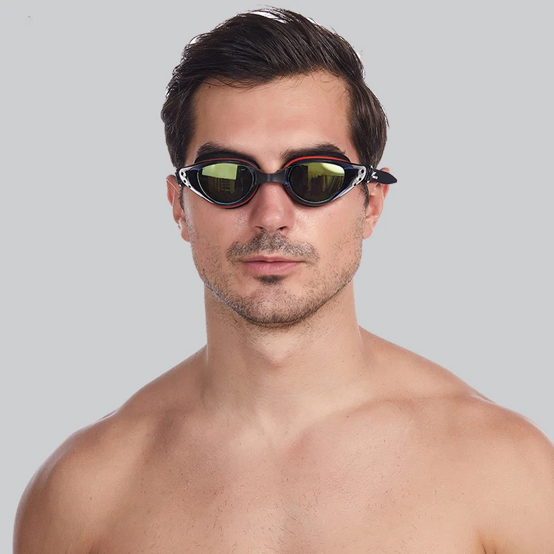 Plating Myopia Swim Goggles Men Women Professional Swimming Pool Water Sports Waterproof Glasses Anit Fog UV Shield Eyewear New 2