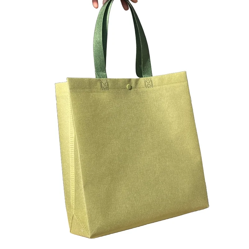 StoBag 10pcs Non-woven Tote Bags Shoulder Shopping Fabric Eco Woman Storage Reusable Portable Pouches Custom Logo(Extra Fee) 6