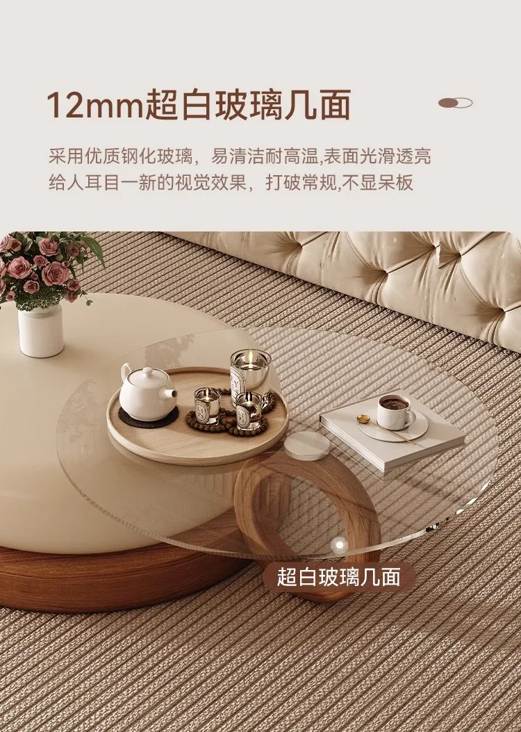 Unique Minimalist Coffee Table Modern Designer Kitchen Coffee Table Industrial Japanese Organizer Wood Couchtisch Furniture