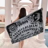 Ouija Tarot Witchcraft Gothic Towel Microfiber Beach Towel Absorbent Quick dry Soft Yoga Swimming Resort Mountain Climbing Towel 1