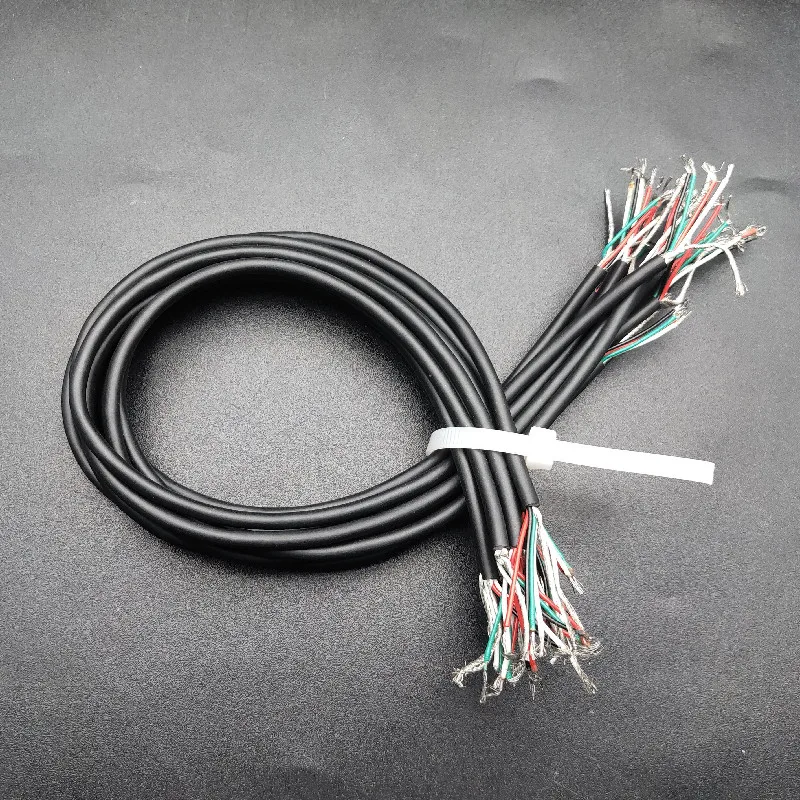 Four-Core Shield Cable 340MM 1/10pcs for Electric Guitar Pickup Making Humbucker Coil Spliting