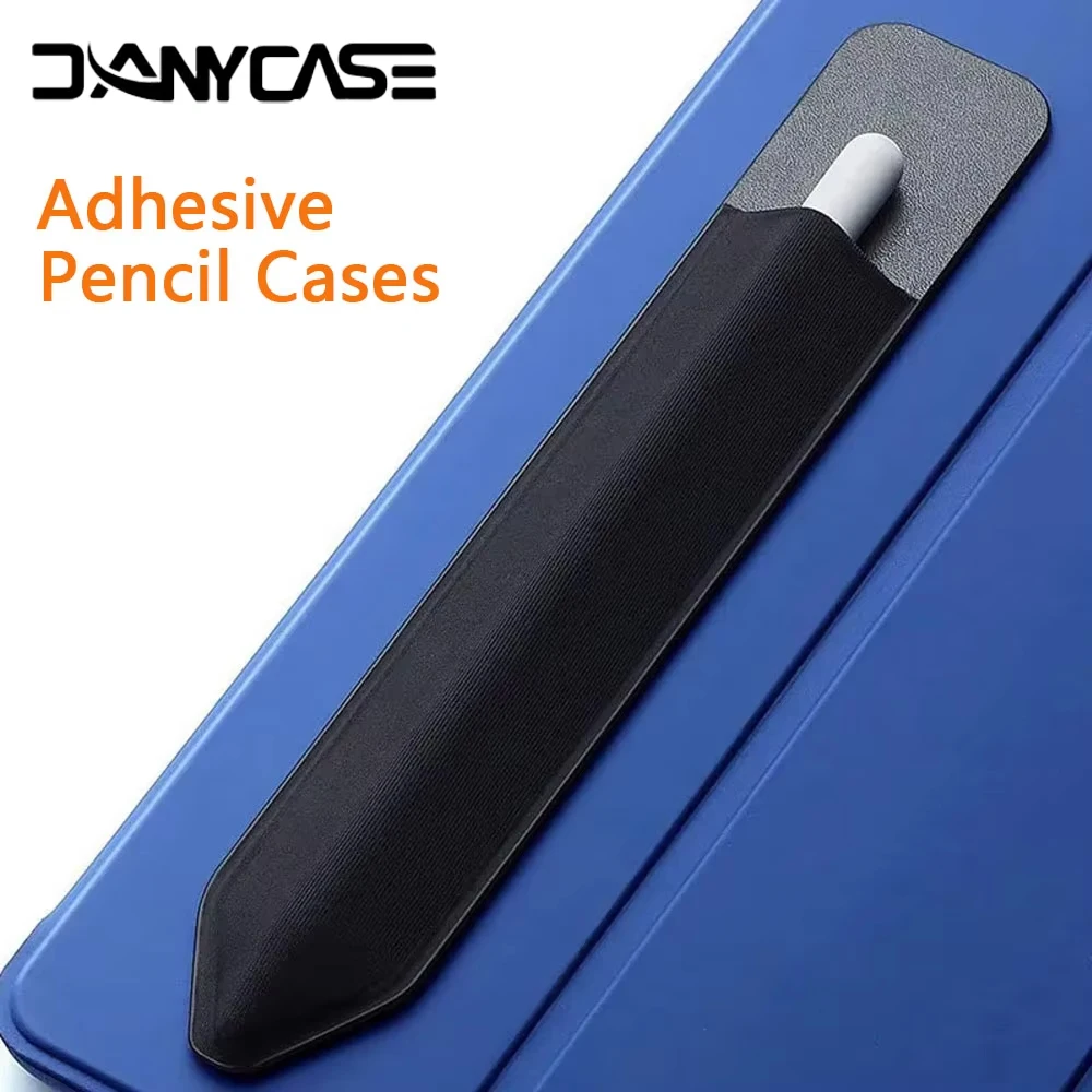 Adhesive Pencil Case and Stylus Holder Sleeve