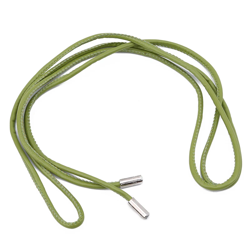 

New Candy Color Elegant Hair Thin Waist Band Women Vintage Waist Chain Leather Women Waistband Dress Accessories