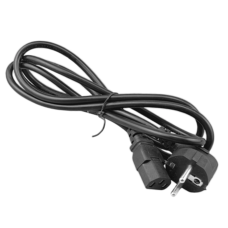 1.8m/3M EU Power Cable  Euro Plug IEC C13 AC Power Supply Cable Extension Cord For PC Computer Monitor Samsung TV Speaker - 5