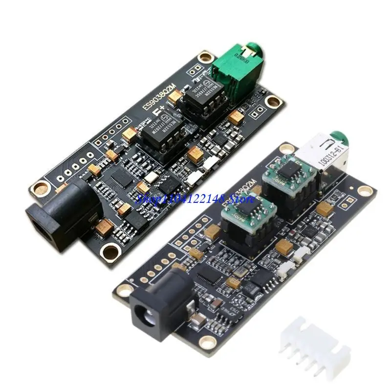P9FA ES9038Q2M 보드 디코딩 I2S 입력 비동기 USB 모듈 디코더 DSD512