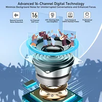 Hearing Aids for Seniors 11 Channels OTC Hearing Aids with Noise Cancelling Real Voice BTE Hearing Amplifiers Audifonos 2