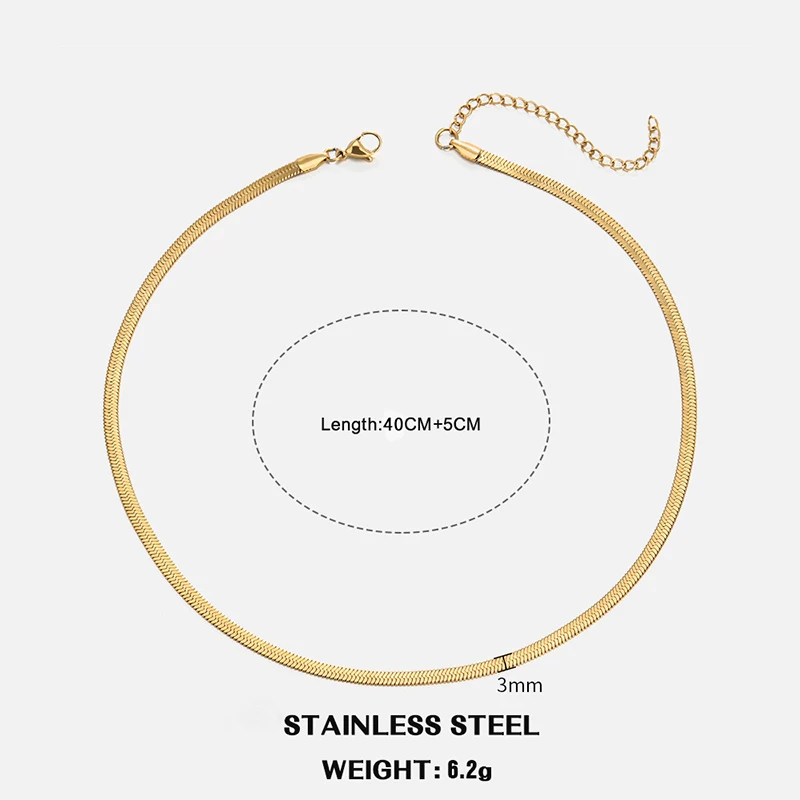 Gold-3mm-40cm