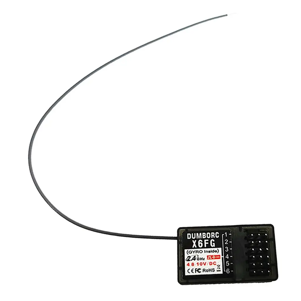 X6FG 2 4 Ghz 6CH Радиоуправляемый приемник FHSS Безопасный встроенный гироскоп для