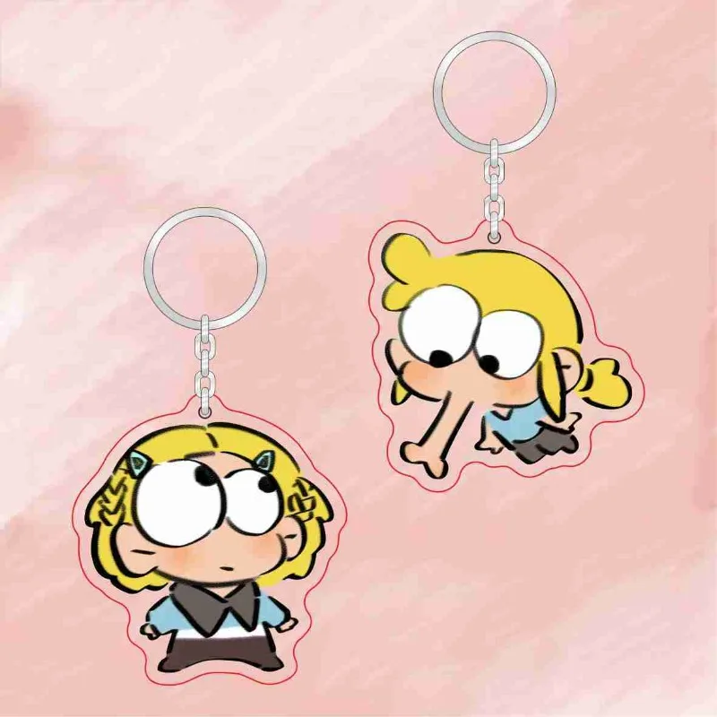 Link Anime Portachiavi Lacrime Del Regno Acrilico Llaveros Divertente Portachiavi Borsa Pendente Decor Accessori Collezione Display Regalo