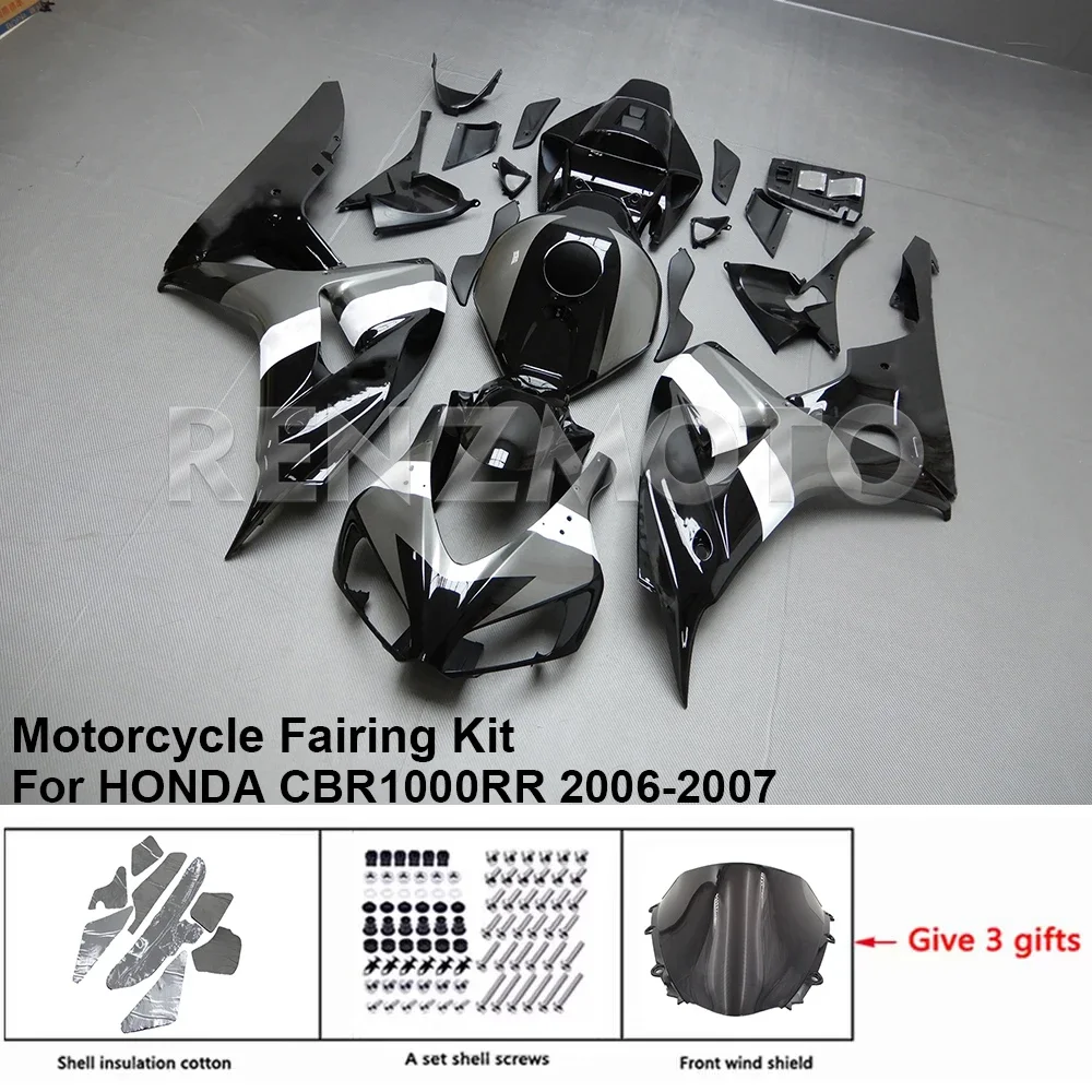 

Motorcycle Fairing Set Body Kit Plastic For HONDA CBR1000RR CBR 1000 RR 2006-2007 Accessories Injection Bodywork H1007-124A