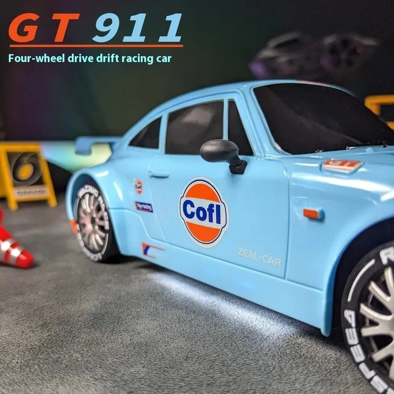 1:20 Rc Drift Remote Control Car Gt 911 High-Speed Car 4wd 2.4g  Electric Proportional Throttle Four-Wheel Drive Racing Boy Toy 3