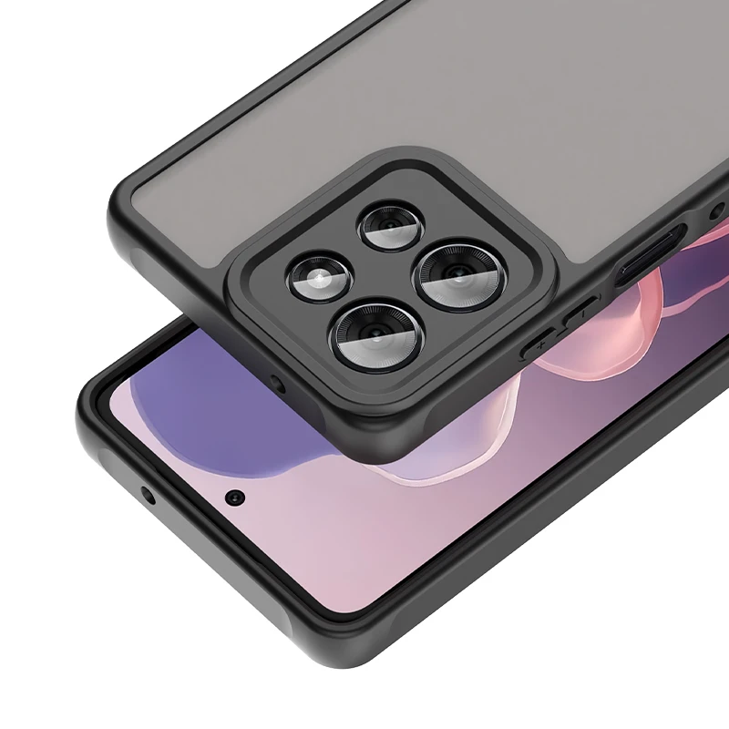 Durable Armor Bumper Shockproof Silicone Phone Case - Hard Cover Capa