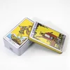 The Rider Tarot with Tin Box Tarot Cards Gilded Edge with Paper Guidebook Oracle Tarot Game Deck Party Astrology Cards Oracle 5