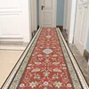 Persian Luxury Long Corridor Carpet Home Decoration Bohemian Hallway Stairs Decor Hotel Aisle Runner Rug Anti Slip Kitchen Mat 1