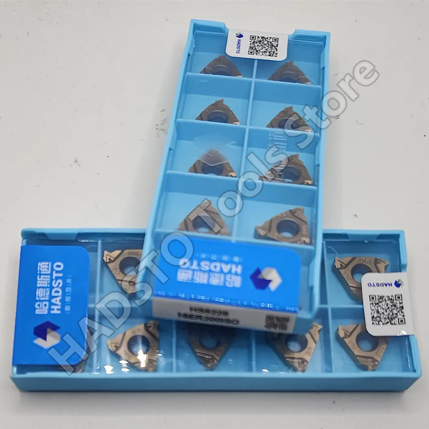 16ER100ISO/16ER125ISO/16ER150ISO/16ER175ISO/16ER200ISO/16ER250ISO/16ER300ISO HS5225 HADSTO CNC 초경 공구 나사산 인서트