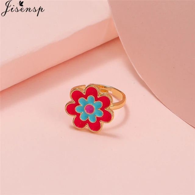 Girls Accessories Jewelry Rings Kids | Girls Rings Kids Box - 36pcs/box  Cute Rings - Aliexpress