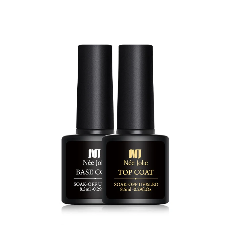 8.5ml Nail Gel Top Coat No Wipe UV Gel Varnish Sealing Shining Clear Nail Diamond Top Coat Removable Primer Tools gel nail polish gel nail art set gel nail varnish