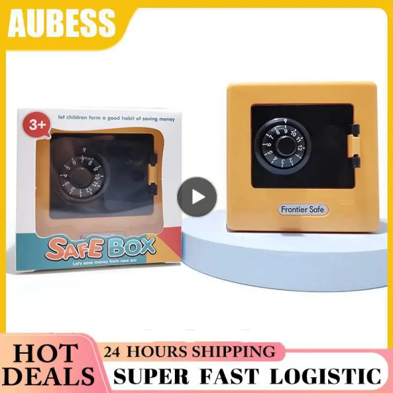 

Children Money Storage Case Simulation Safe Box Coded Lock Coin Cash Saving Storage Box for Children Gifts household ornaments