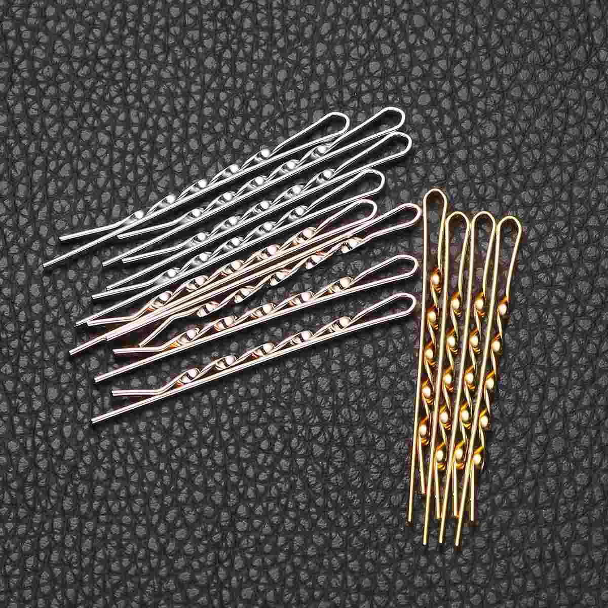 

72 Pcs Bulk Hair Clips Girls Barrettes Fashion Metallic Color Bridal 's