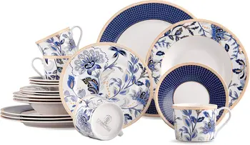Bone China 20-Piece Dinner Set 1