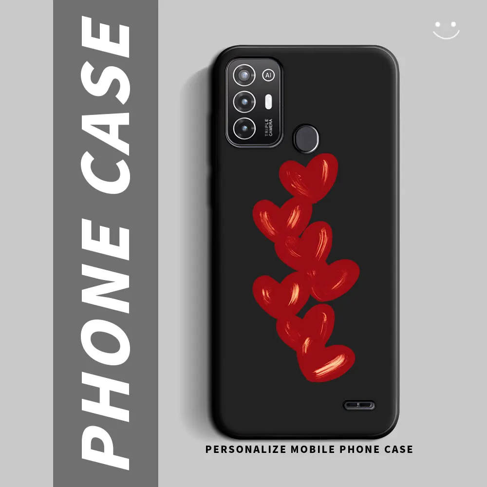 Shockproof Silicone Soft TPU Phone Case with Fashion Cartoon Design