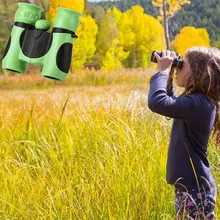 

8X21 BAK4 Prism Telescope Kids Soft Silicone Binocular Zoom Student Outdoor Science Education Telescope for Birthday Gift Travel
