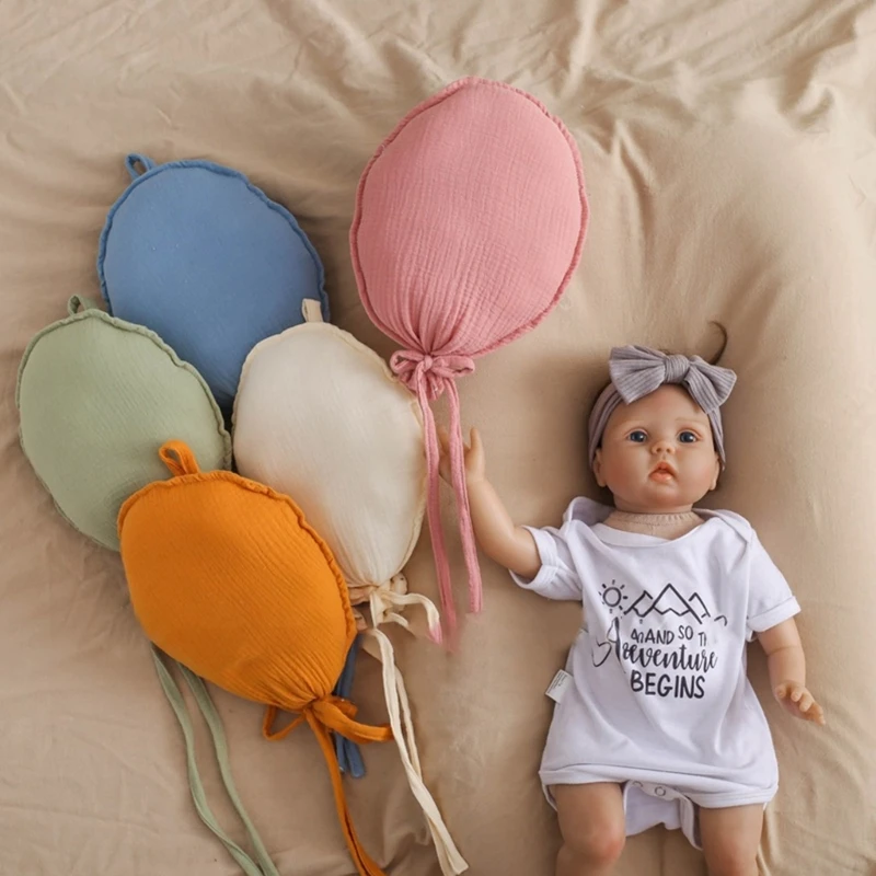 

Newborn Photography Props Cotton Cloth Balloon Shaped Decorations Creative Infant Photos Accessories Backgroud