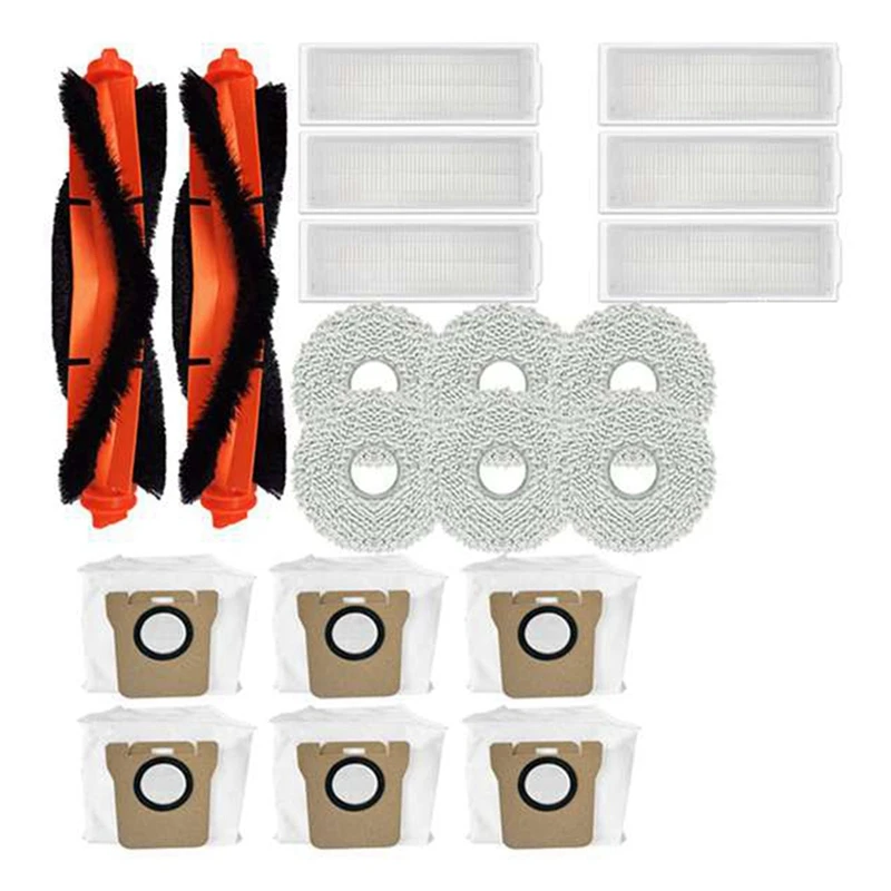 

For Xiaomi M30 Pro C107 Replacement Spare Part Accessories Main Side Brush Hepa Filter Mop Cloth Dust Bag
