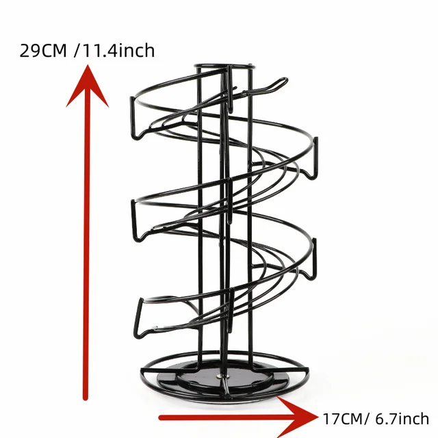 Coffee Pod Holder Stand Rack Display 32PCS Coffee Capsules Plating