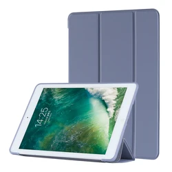 Smart Magnetic Tablet Case - Versatile Protection for iPad 9.7 5th 6th Gen (Lavender)