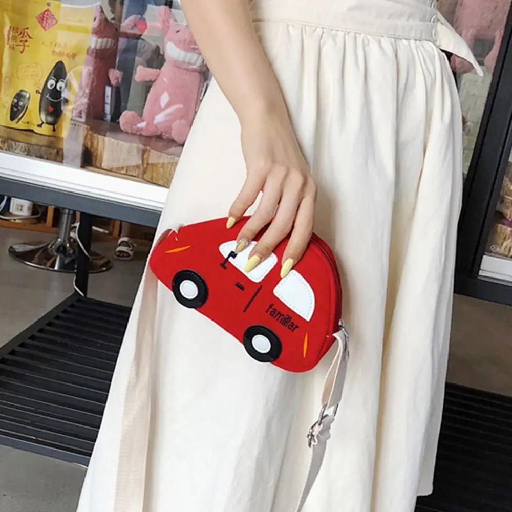 Kids Cute 3D Crossbody Bag Backpacks Cartoon Car Bag School Bags