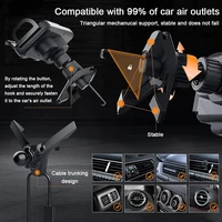 Car Wireless Charger for Samsung Galaxy Z Fold 6/5/4 Flip 4/3 S24 S23 Wireless Car Charger Dual Coil Fast Charging Car Air Vents - Image 6