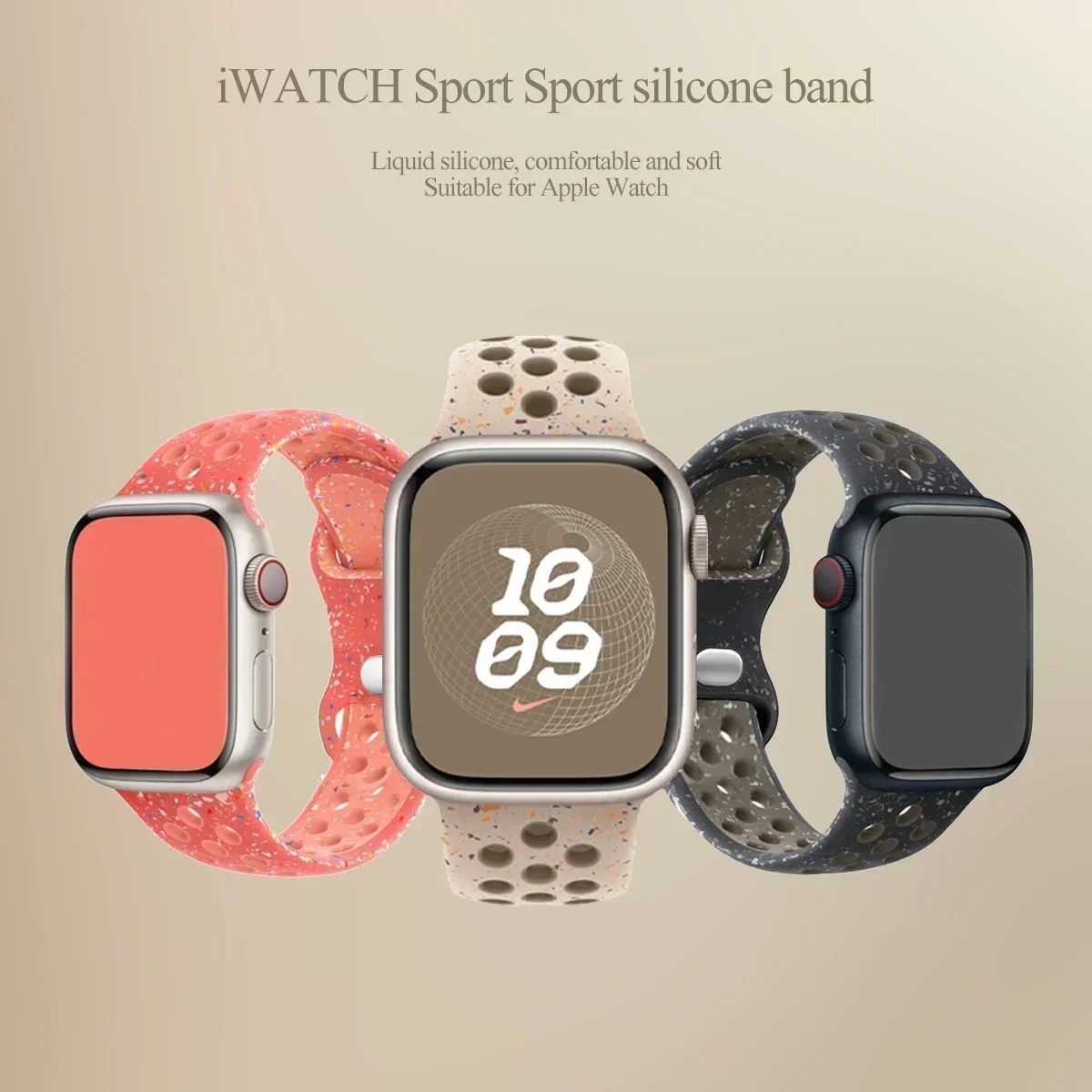 Premium Silicone Sport Strap