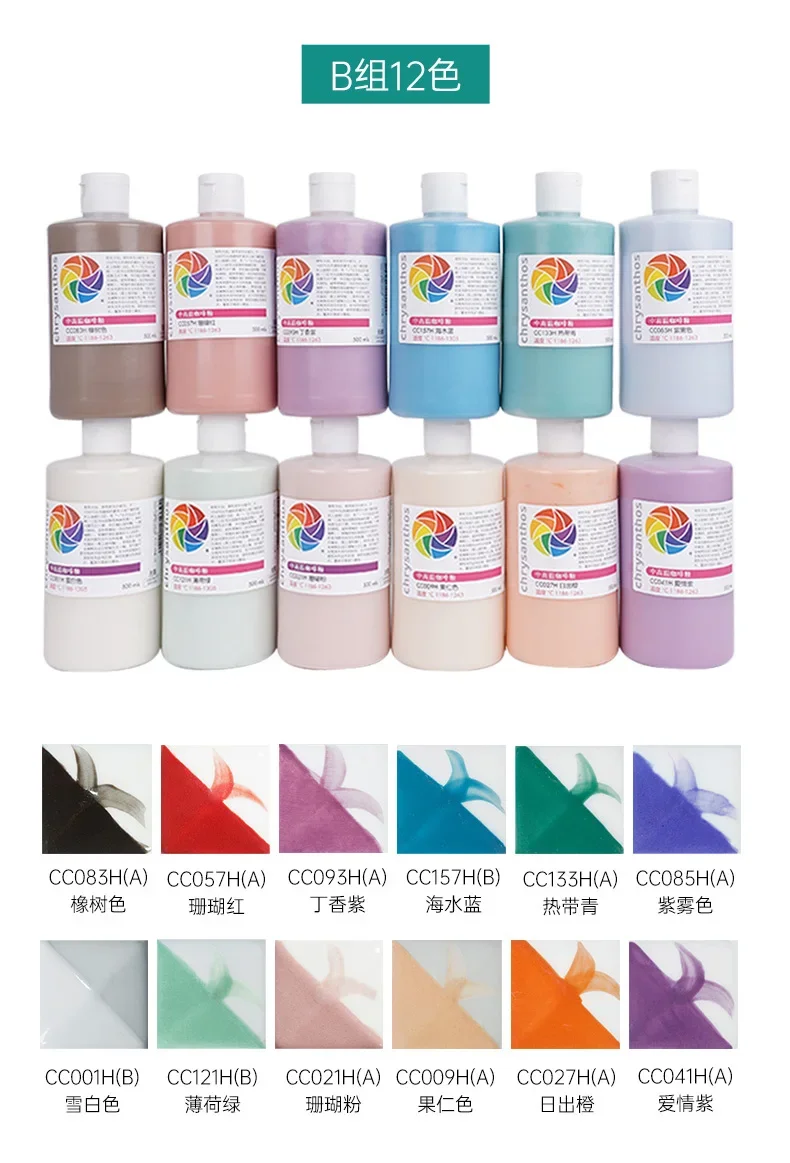 Ceramic Pigment Glaze Paint Lead Free Pottery Color Agent