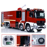 RC Fire Fighting Truck 8x4 RTR 1/14 Radio Control Fire Sprinkler Vehicles Model Lights Sounds Painted Finished RC Toys TH23248 1
