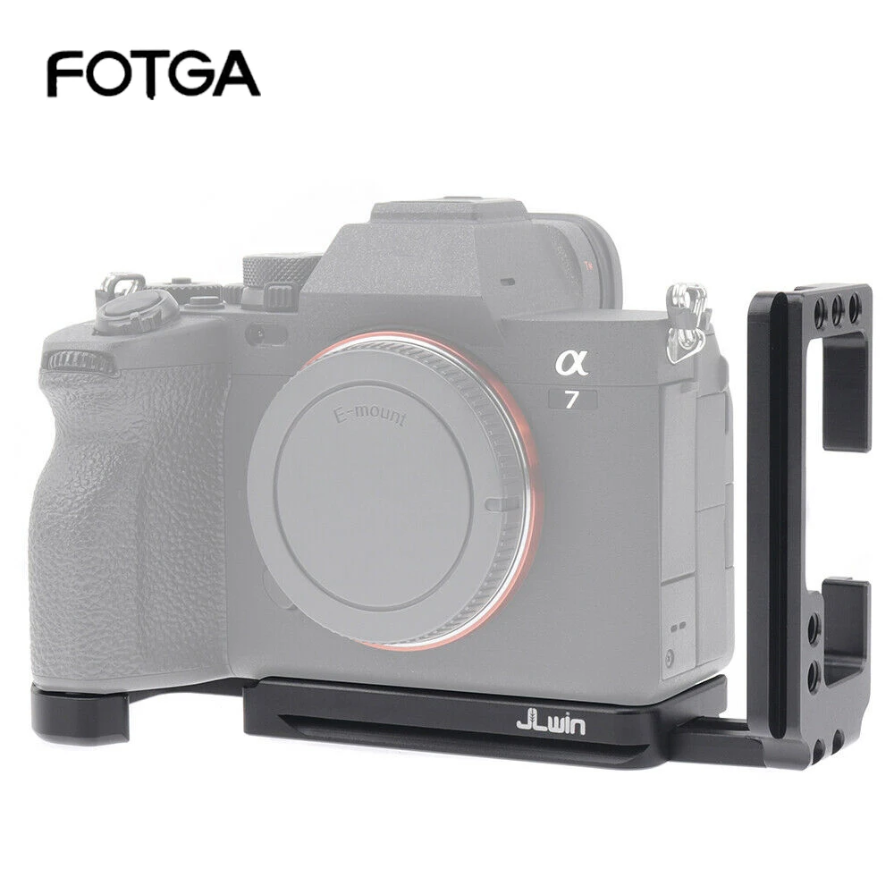 Fotga Quick Release L Staffa Verticale Piastra Impugnatura Treppiede Maniglia Per Fotocamera Sony A7Iv A7M4
