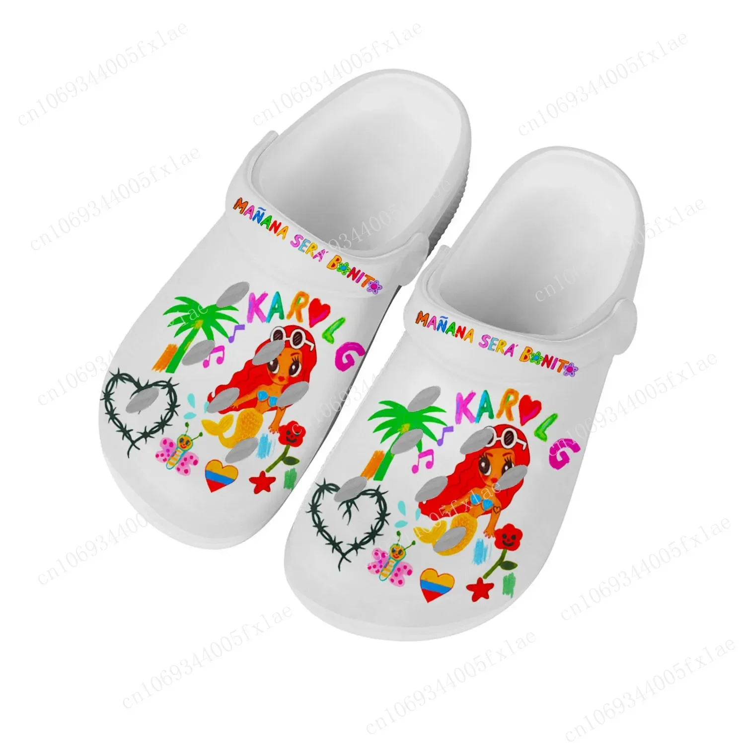 Manana Sera Bonito Karol G Home Clogs Custom Water Shoes Mens Womens Teenager Shoe Garden Clog Breathable Beach Hole Slippers