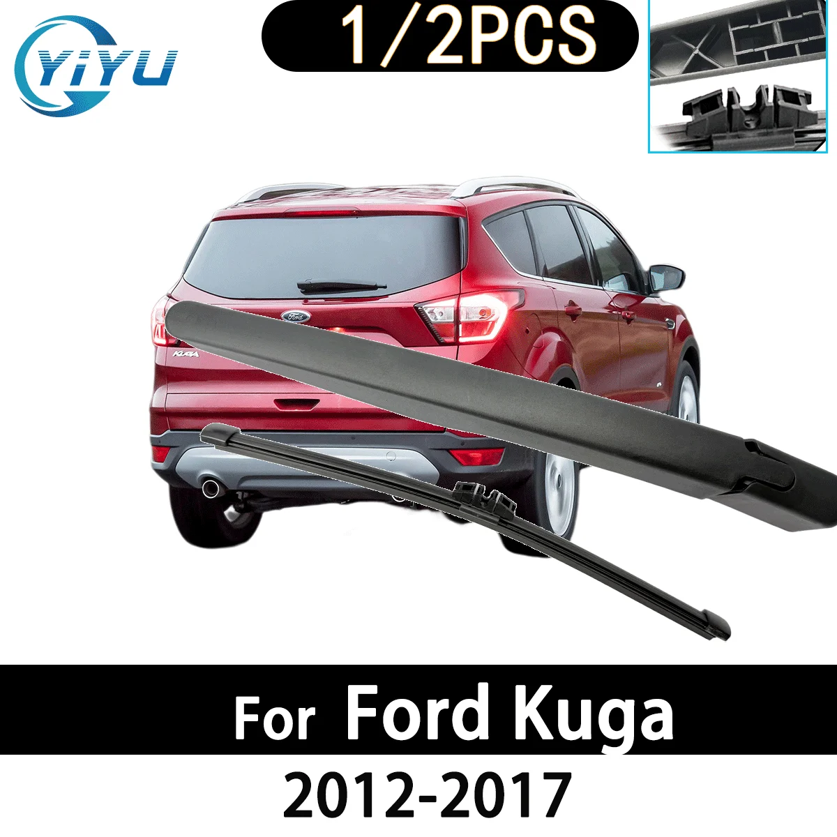 Enhanced Rear Windscreen Wiper Arm and Blade