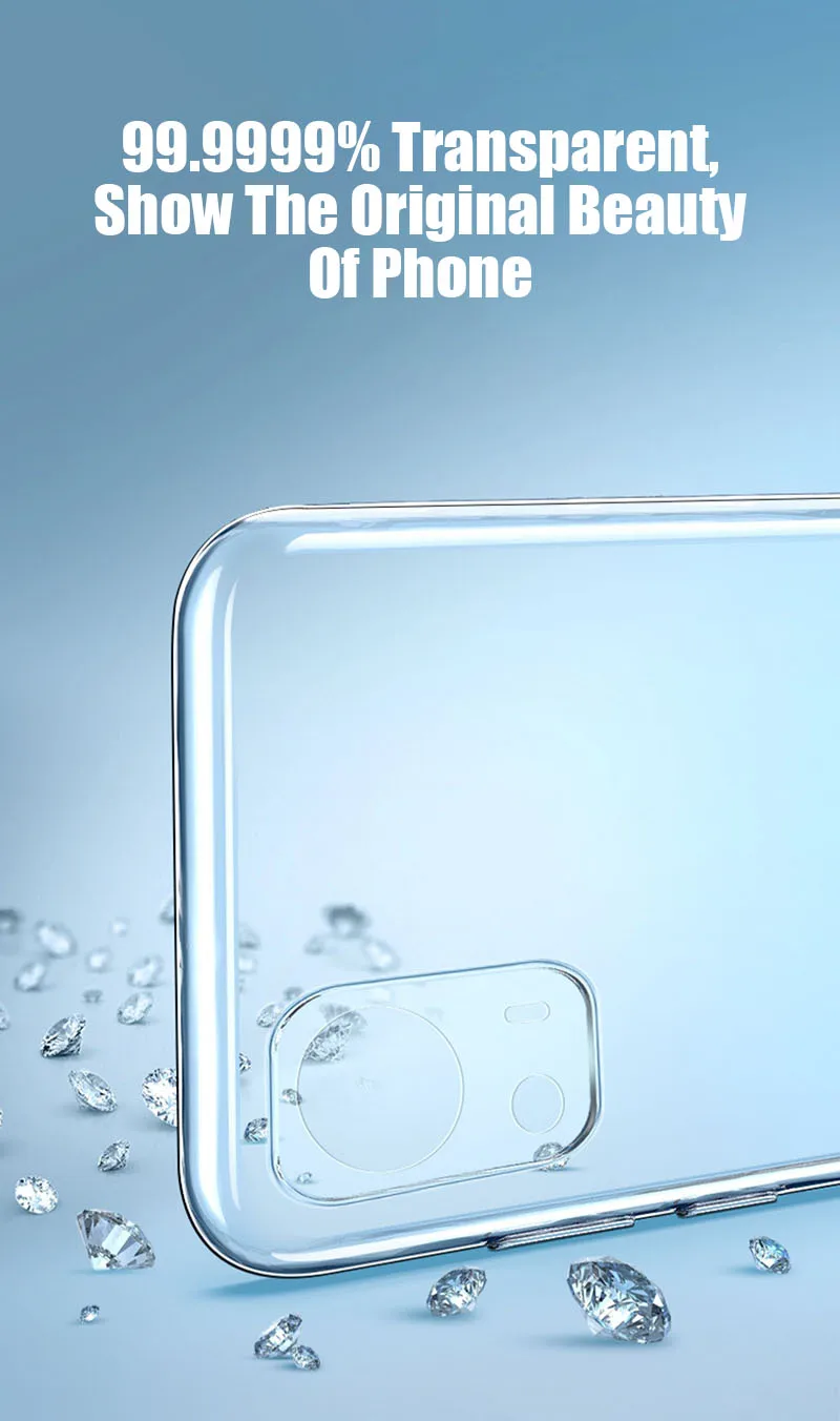 Transparent Clear Silicone Soft Case For Xiaomi Mi 13 12 11 Lite 12T 11T Pro Ultra Thin Back Cover Case For Xiaomi 12X 12 13 11i