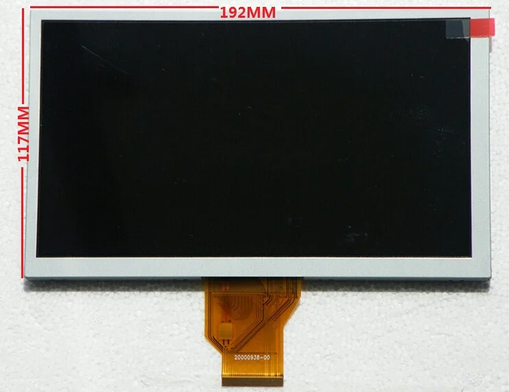 Nova Tela Lcd de Polegadas 2000093800 2000093830 para a Tela Gps da Navegação do Carro