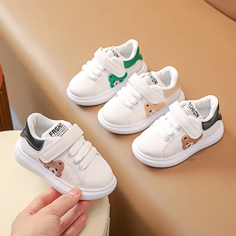 Spring Autumn Unisex Baby Children Panda Sneakers Toddlers Fashion Sports Shoes Breathable Girls Boys Board Flats Infant Shoes