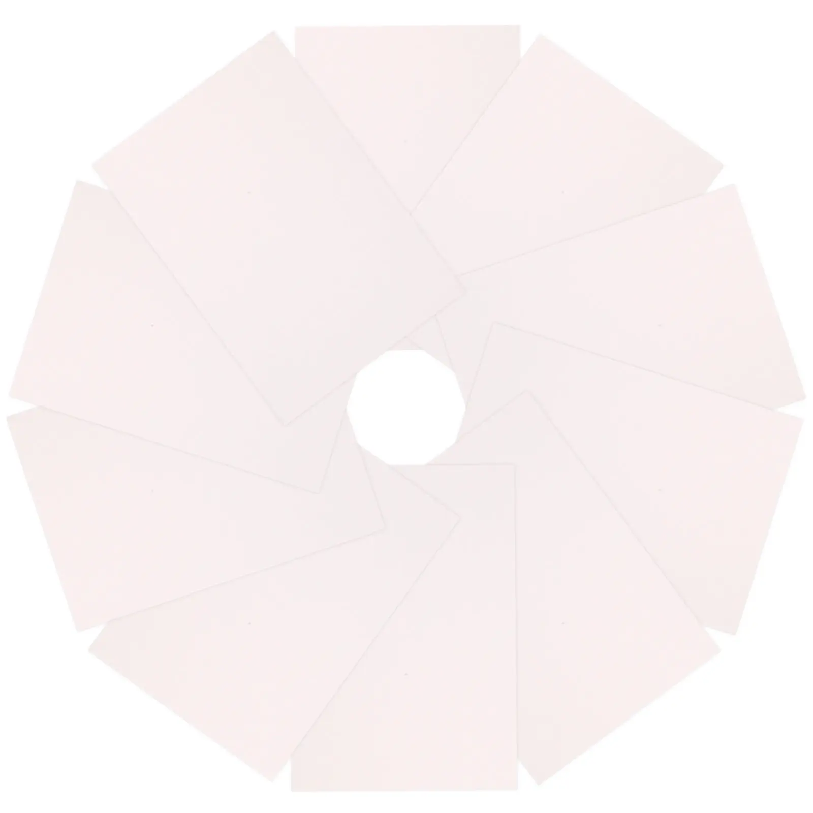 100Pcs 승화 전사지 티셔츠용 열전사 재료 폴리에스테르 코팅 아이템 DIY 인쇄 용지 열 프레스