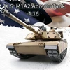 1:16 Henglong 3918-1 U.S. Army M1A2 War Car Simulated Smoke Device Infrared Combat Military Electric Abrams Tank 1