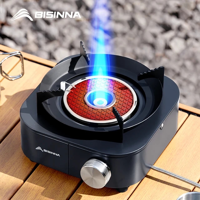 BISINNA 4000W High-power Infrared Stove Portable Lightweight Gas Burner Split Type Stove Outdoor Camping Supplies Picnic Hiking 1