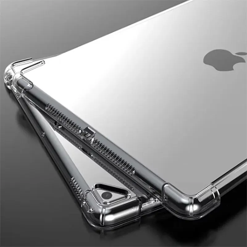 Transparent TPU Silicone Tablet Case with Anti-Drop Airbag Cover
