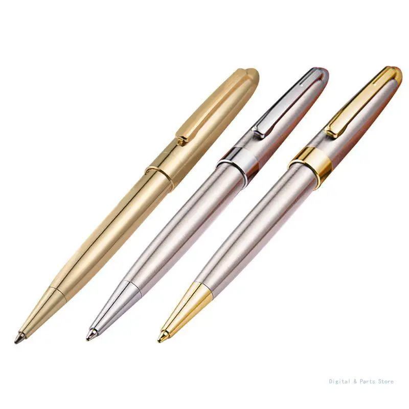 

M17F 1.0mm Luxury Metal Rotary Ballpoint Pen Rollerball Business School Off