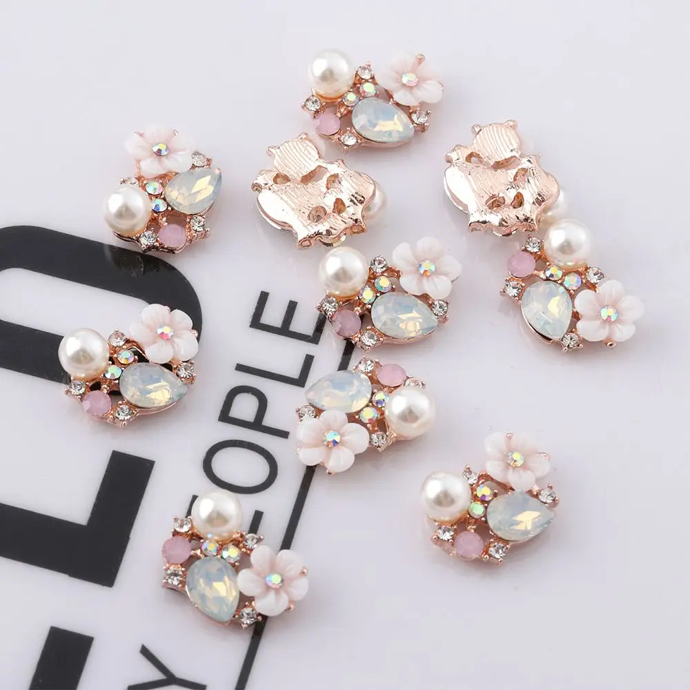 Rhinestone Sewing Buttons Flatback Craft Accessories