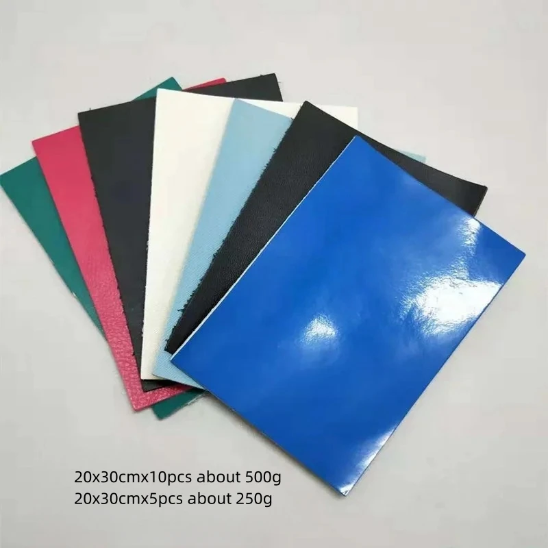 Cowhide Leather Scrap Pack 3