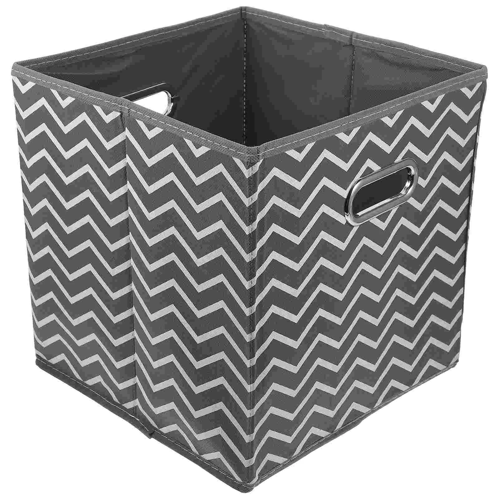 

Fabric Storage Box Organizing Bin Clothing Holder Organizer Containers for Clothes Case Bins Bedroom Snack
