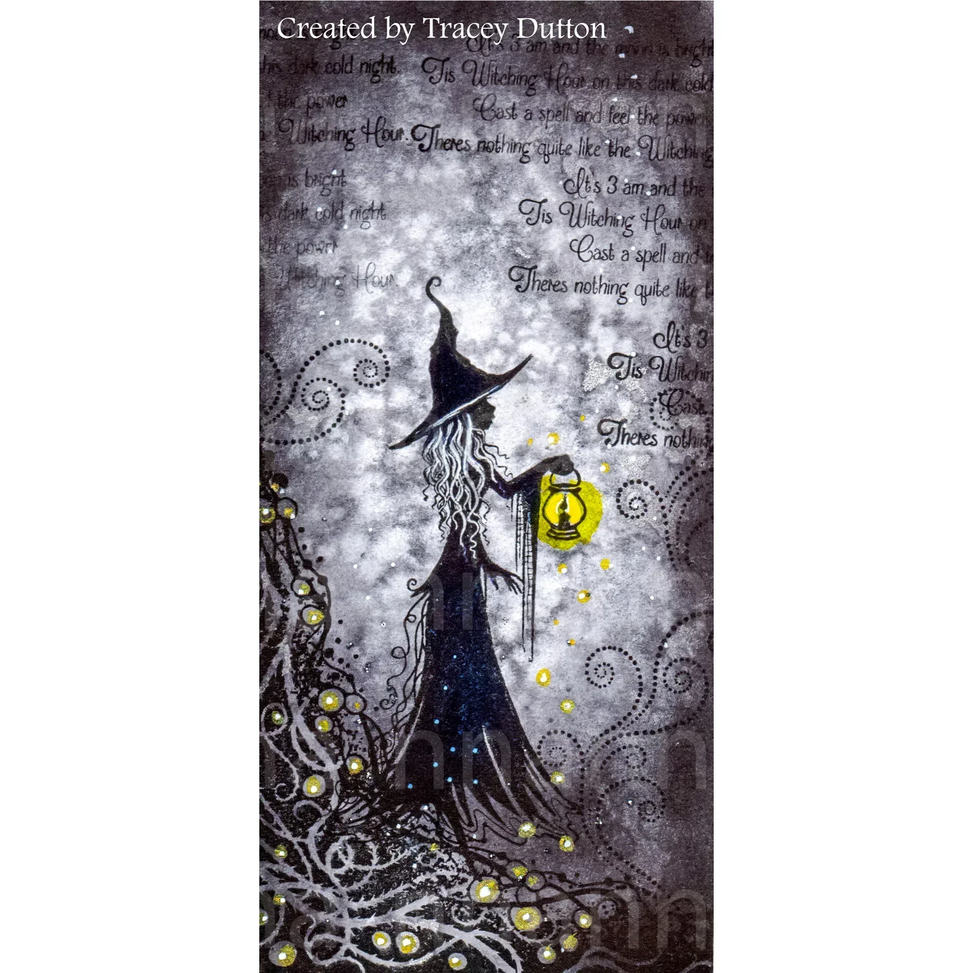 Description Picture 4 of item2024 Halloween Witch Collection Clear Stamps for DIY Greeting Card Making Scrapbooking Craft Paper Decoration New Arrival